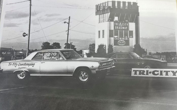 Tri-City Dragway - Ed Quick - Jake Bril - John Pitts Vintage Photo